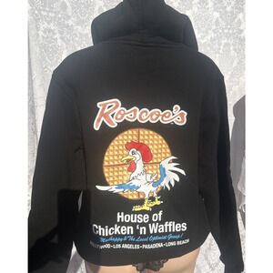 Official Roscoes Hoddie Sweatshirt Merch House of Chicken n Waffles Mens Woman S